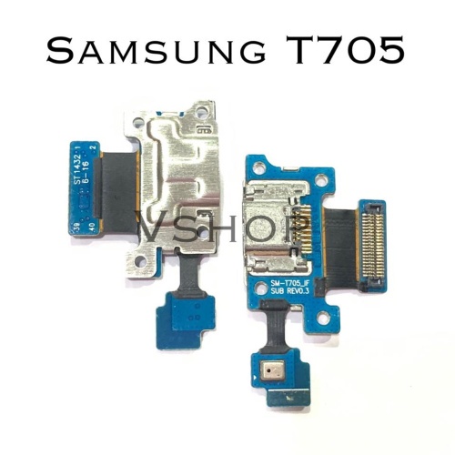 Fleksibel Flexibel Flexible Papan PCB Con Cas Con TC Konektor Charger SAMSUNG Tab S 8.4 inch T705