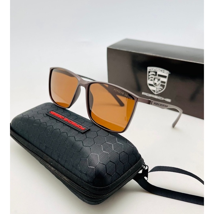 Bisa COD - Kacamata Hitam Pria Wanita Porsche Design A5234 Lensa Polarized Original ringan lentur