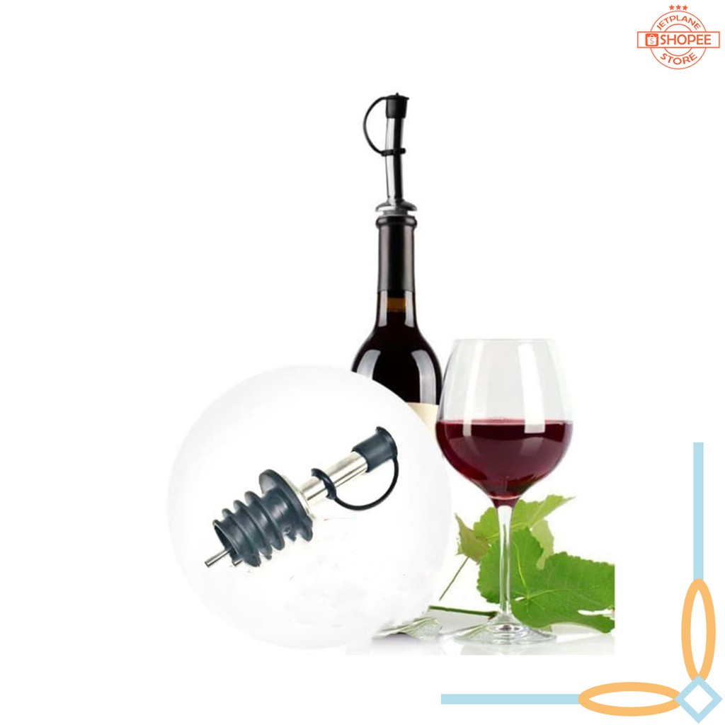 Liquor Bottle Pourer Stainless Penutup Botol Pourer Bottle Pourer Stainless