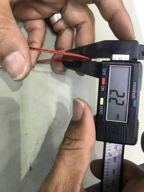 Gelang Kawat tebel 2,5mm