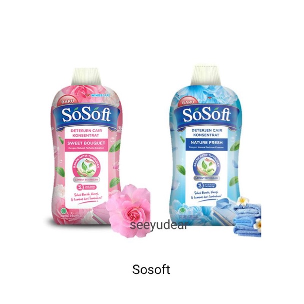 Sosoft detergent cair