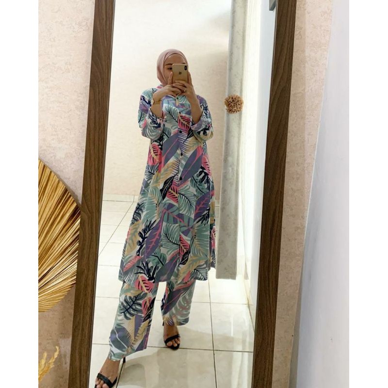 LONG ONE SET KATUN RAYON PREMIUM