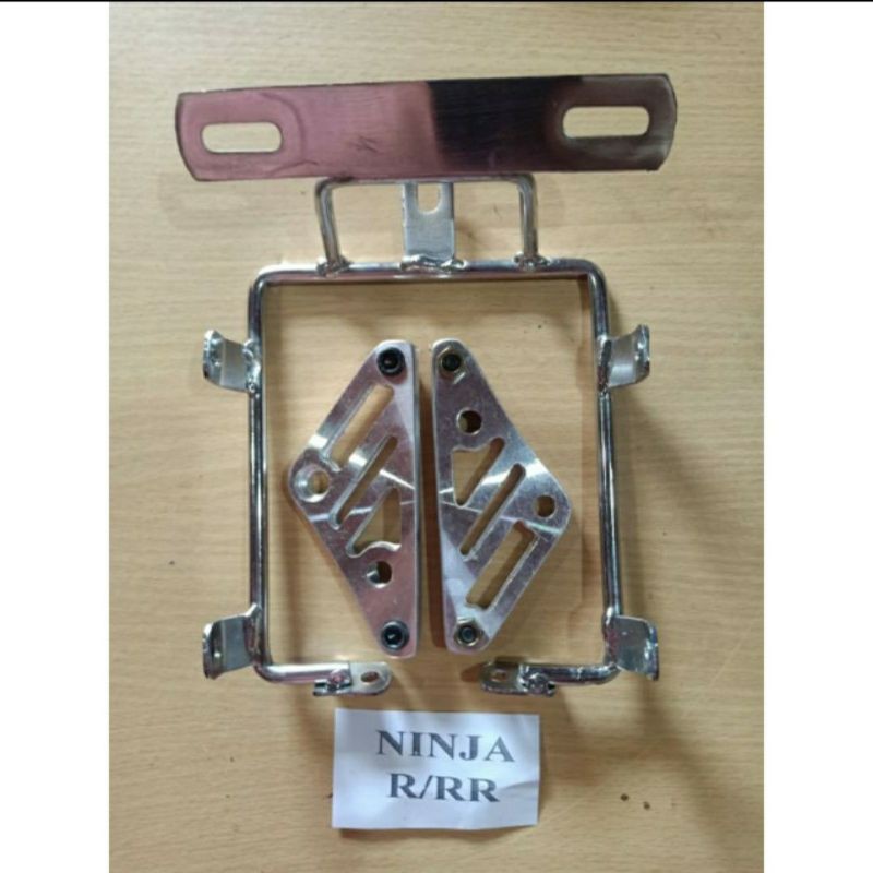 Kupingan Tralis Pangkon Lampu Tralis Ninja R RR set CNC PnP Skok Ninja