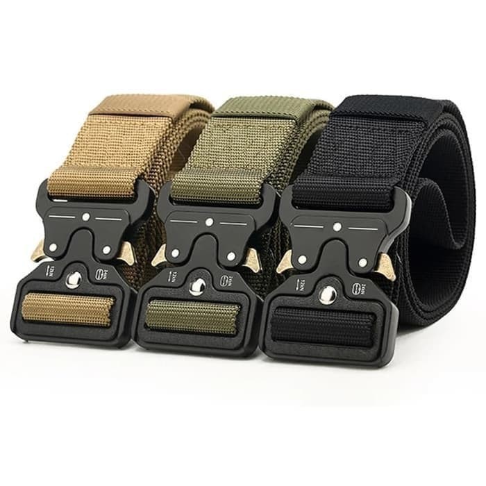ikat pinggang tactical /Belt / Sabuk Tactical Military kepala Besi