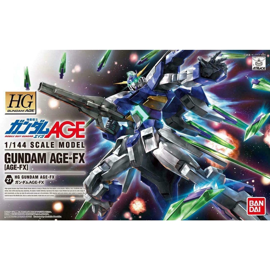 HG Gundam Age FX HG Age FX Model KIts Bandai