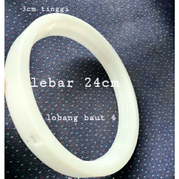 Ring tabung pengerin mesin cuci 2tabung diameter 24cm sanken original