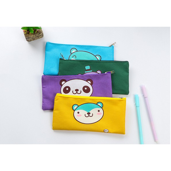 

Pencil case Kain Beruang dan Panda Happy