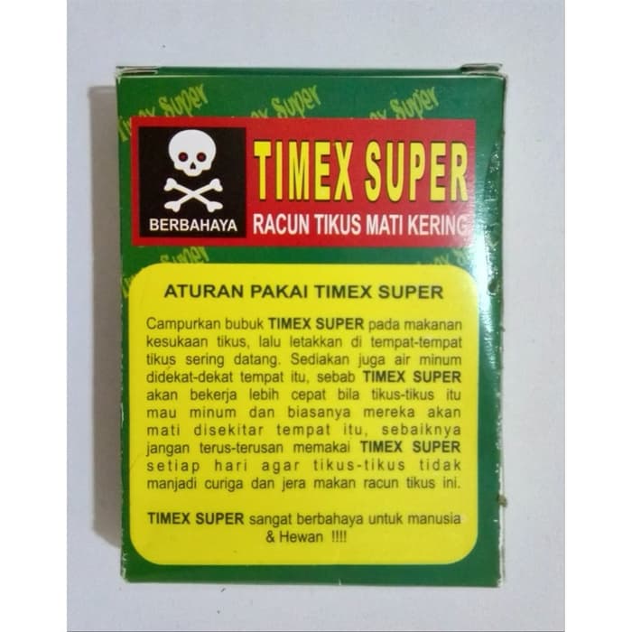 Umpan Racun Tikus TIMEX SUPER Ampuh Basmi Tikus Mati Kering