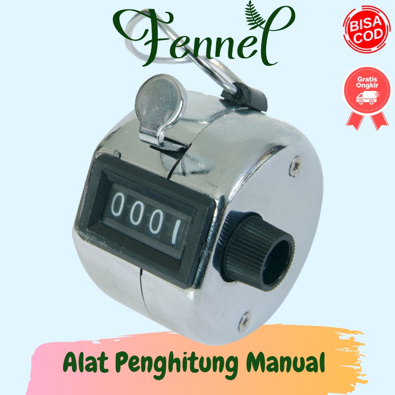 Alat Penghitung Manual 4 Digit 9999