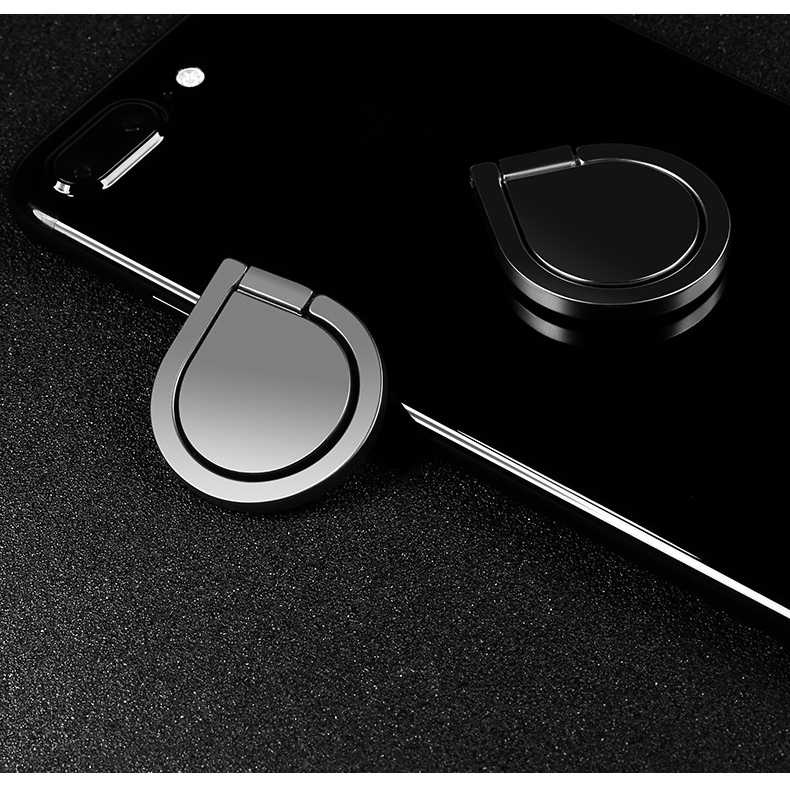 Metal iRing Smartphone Holder Desain Tear Drop - 170908