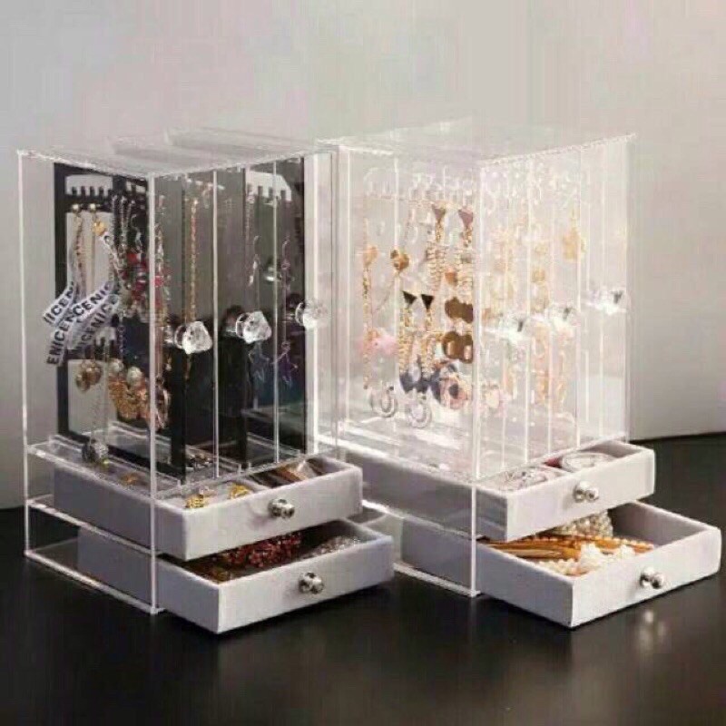 Rak Organizer Aksesoris Acrylic anting,gelang,kaling