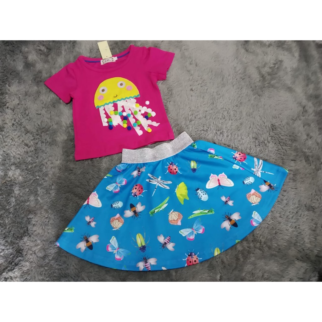 fashion kids girl / setelan rok anak perempuan Lnice 57-9