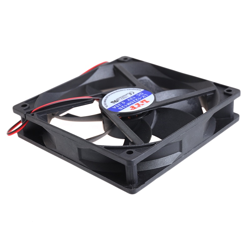 Cre 120x120x25mm Kipas Pendingin CPU Untuk DC 12V 2pin Silent Cooling Fan CPU Cooler Chassis Radiator Untuk Kipas Komputer Desktop