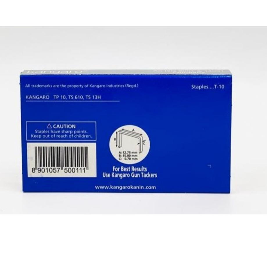 

Berkualitas! Isi Staples Steples Gun Tacker Guntacker Kangaro T-10 / 10 mm ン