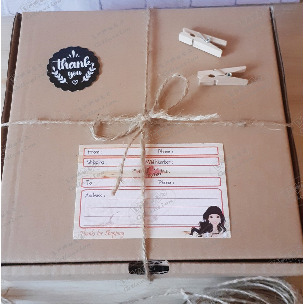 Stiker Pengiriman Dropship Baju wanita Kosmetik Murah No. 20