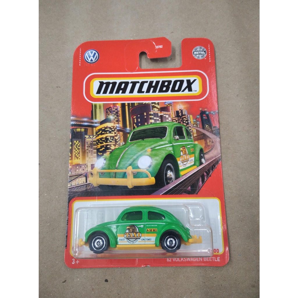 BEST SELLER | Diecast Matchbox 62 VOLKSWAGEN BEETLE Hijau VW MBX Original Termurah Murah Mobil Mainan Anak Scale 64