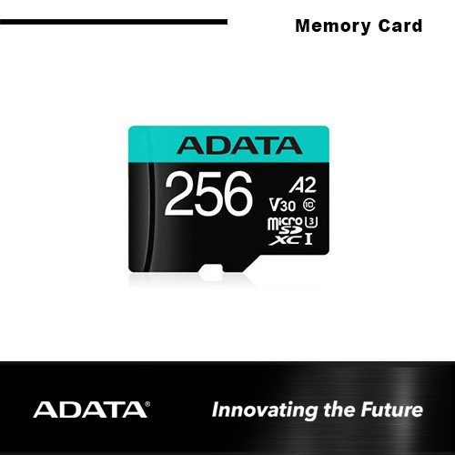 ADATA Premier Pro MICRO SDXC UHS-I U3 V30S 100/75 MB/s 256GB - TOSCA