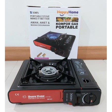 PAKET Happy Home Kompor Portable Sukiyaki Bulgogi Grill Pan Shabu 2in1