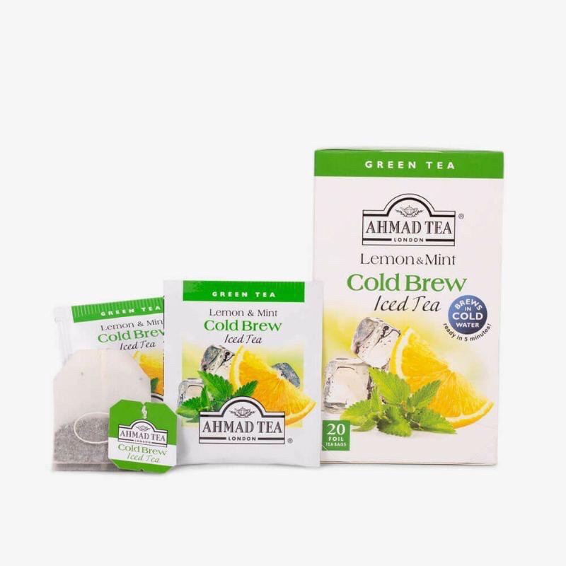 Ahmad Tea Cold Brew Lemon &amp; Mint - 40gr best quality