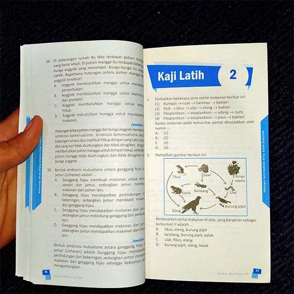 BUKU MATERI SOAL SD POCKET SHORTCUT IPA SD 4 5 6-4