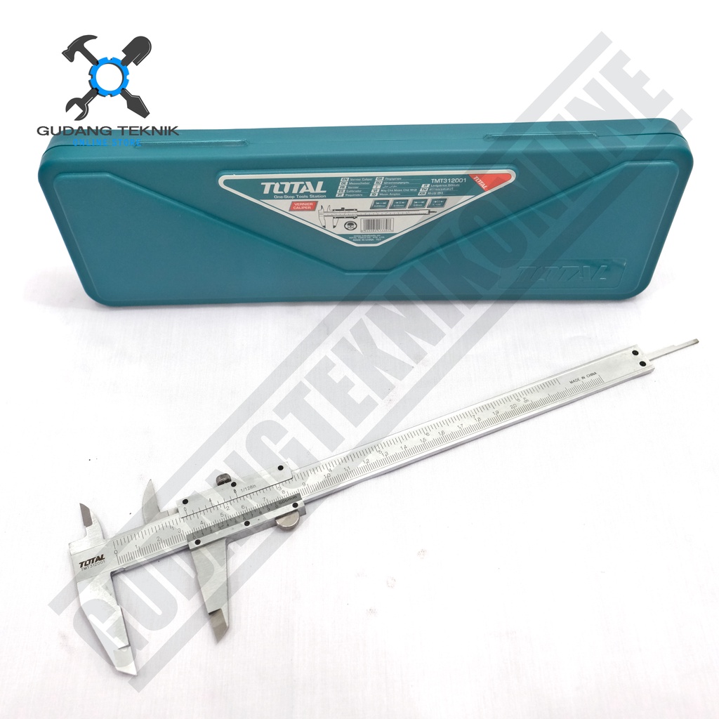 Vernier Caliper TOTAL TMT312001 / Jangka Sorong  TOTAL - Sigmat TMT 312001