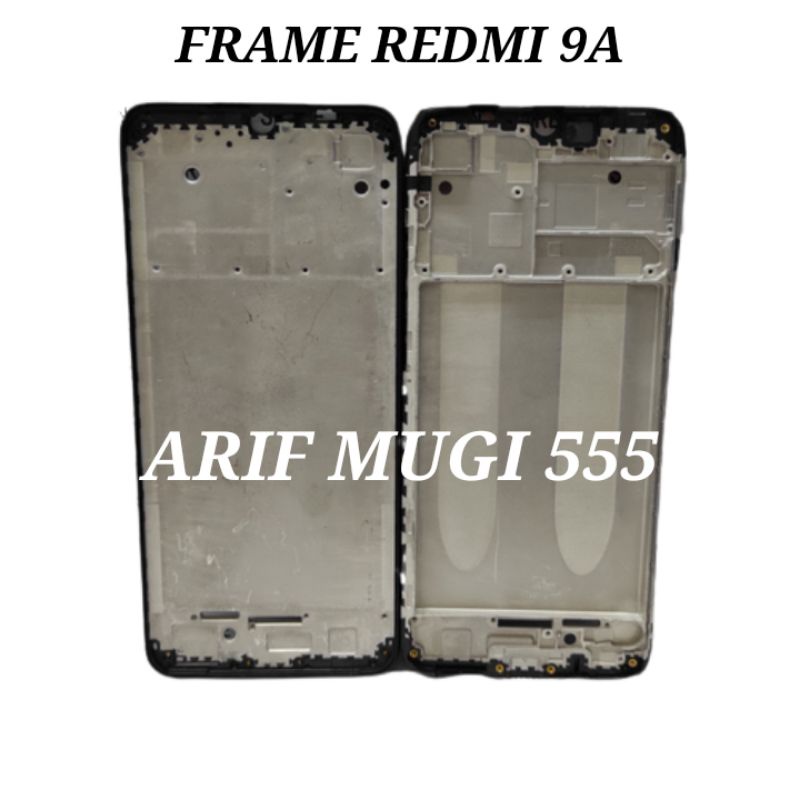 KESING CASING HOUSING FULLSET FRAME BACKDOOR TULANG LCD BEZZEL BAZEL XIAOMI REDMI 9A ORIGINAL