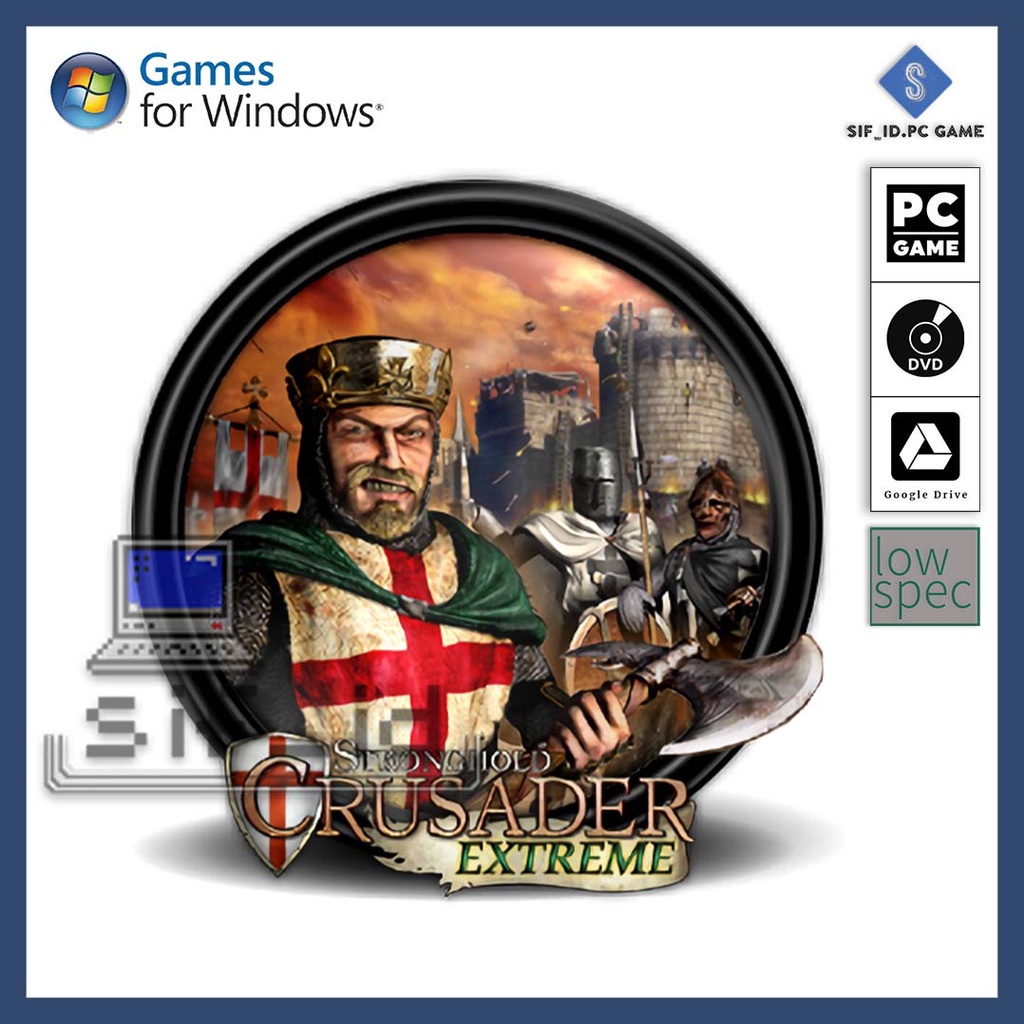 Stronghold Crusaders Extreme HD | DVD CD PC Games | Game PC | Link Download - Offline Game