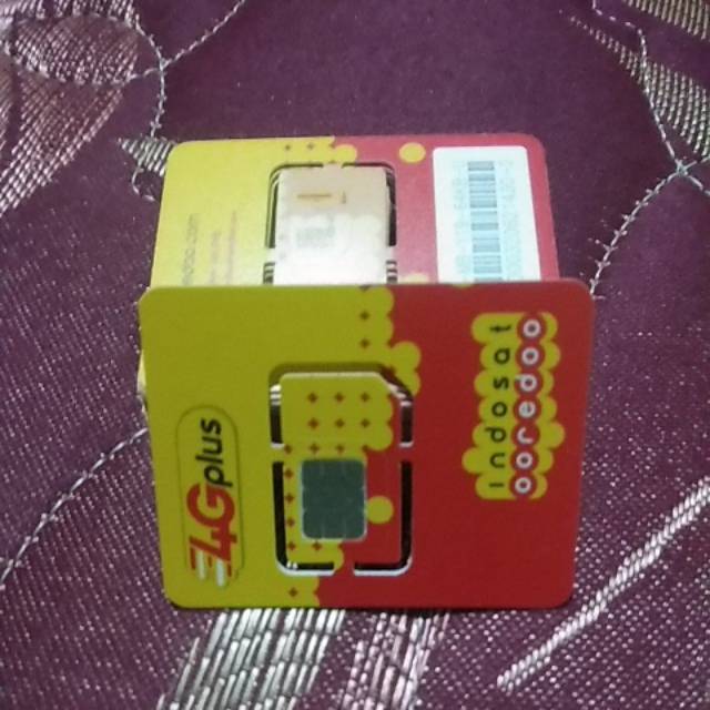 Chip UPGRADE 4G indosat (penggantian 3G ke 4G)