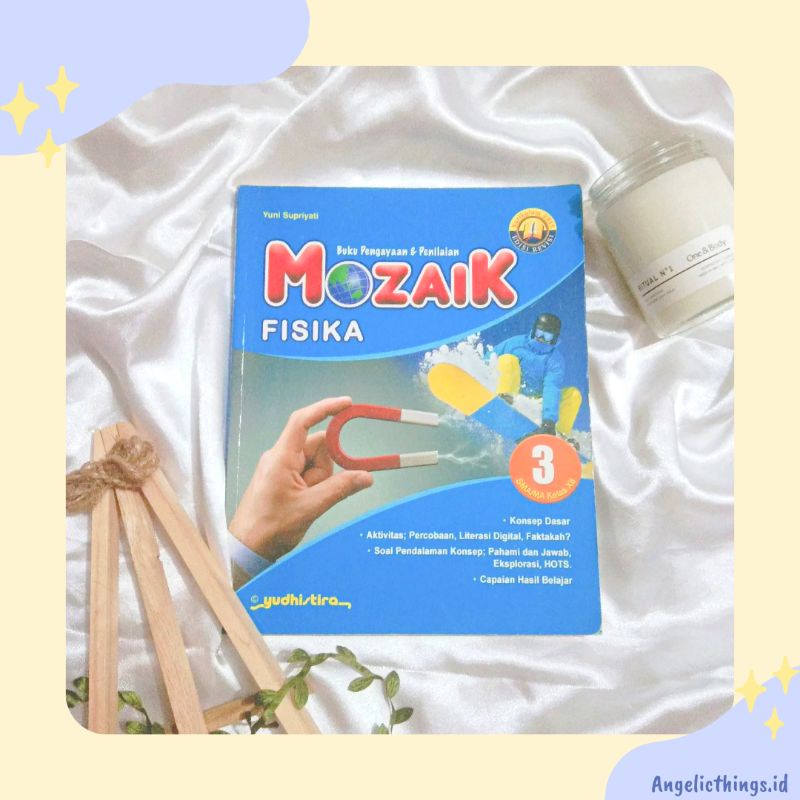 Buku Mozaik Fisika Kelas 12 (3 SMA) Terbitan Yudhistira