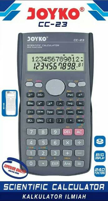 JOYKO KALKULATOR SEKOLAH / CALCULATOR Scientific