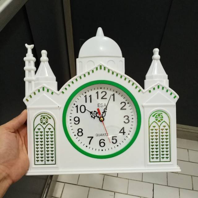 Jam dinding esa masjid nuansa masjid
