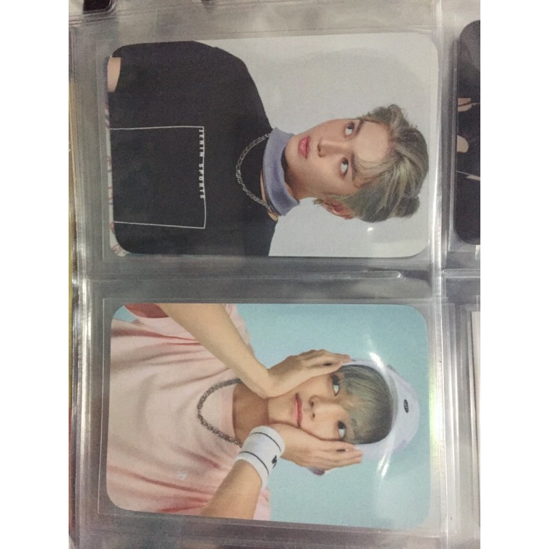 wts pc photocard taeyong jenim sports a b