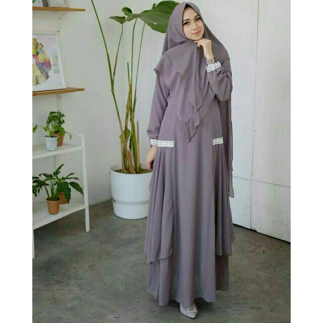 Fazle collection gamis syari dan khimar