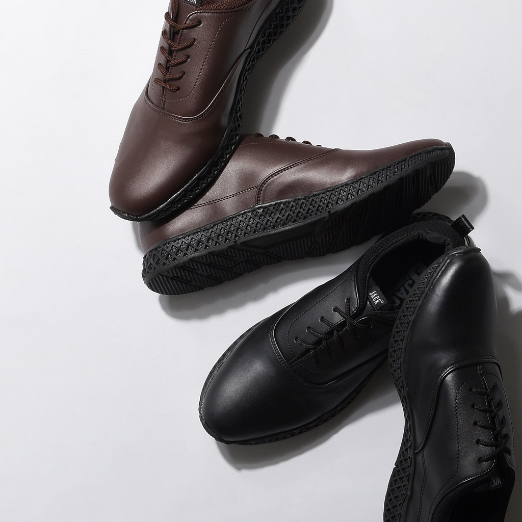 GARRICK BROWN |ManNeedMe x Jack| Sepatu Oxford Pria | Pantofel Formal