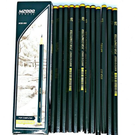 

PENSIL 2B M2000 FOR COMPUTER WARNA GROSIR harga untuk 1 biji