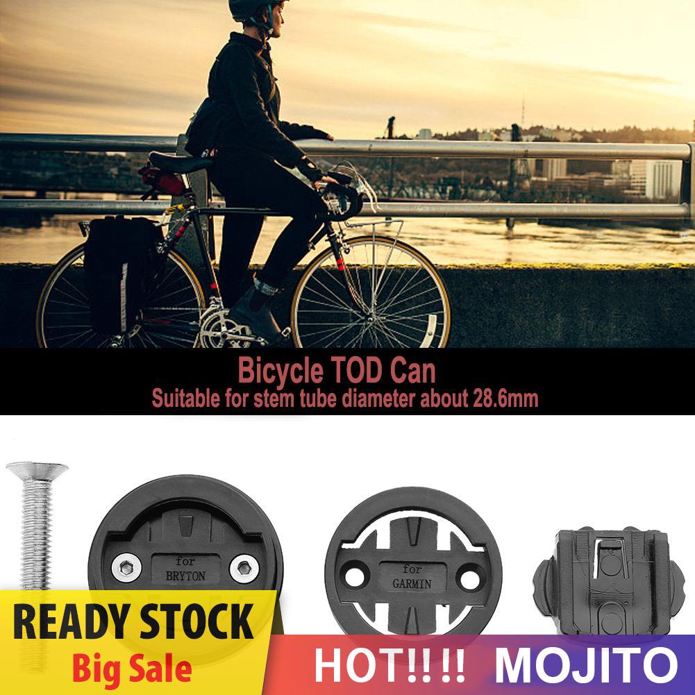 MOJITO MTB Road Bike Computer Holder Stem Top Cap Stopwatch GPS Speedometer Mount