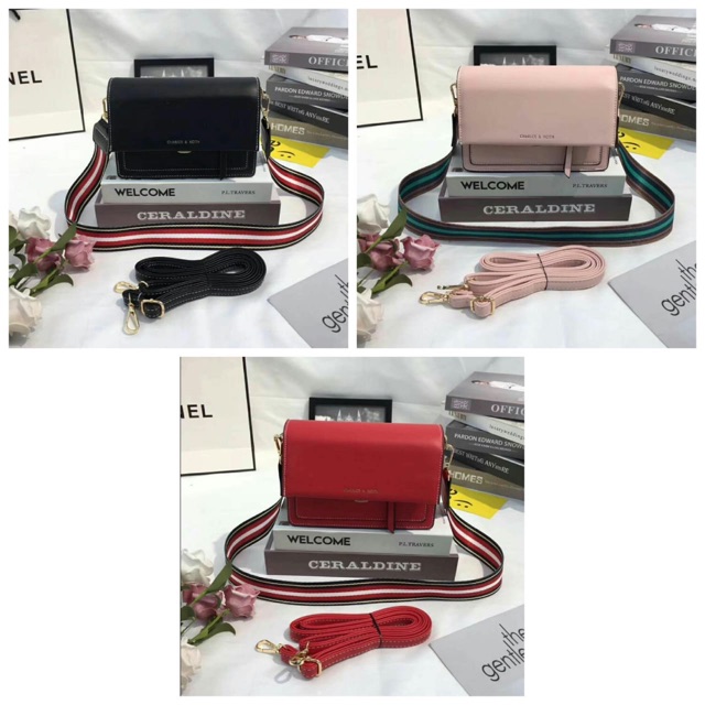 TAS Charles & Keith 1122# NEW Arrival SlingBag CHARLES & KEITH Modern Style KOREA Import Bag Girl