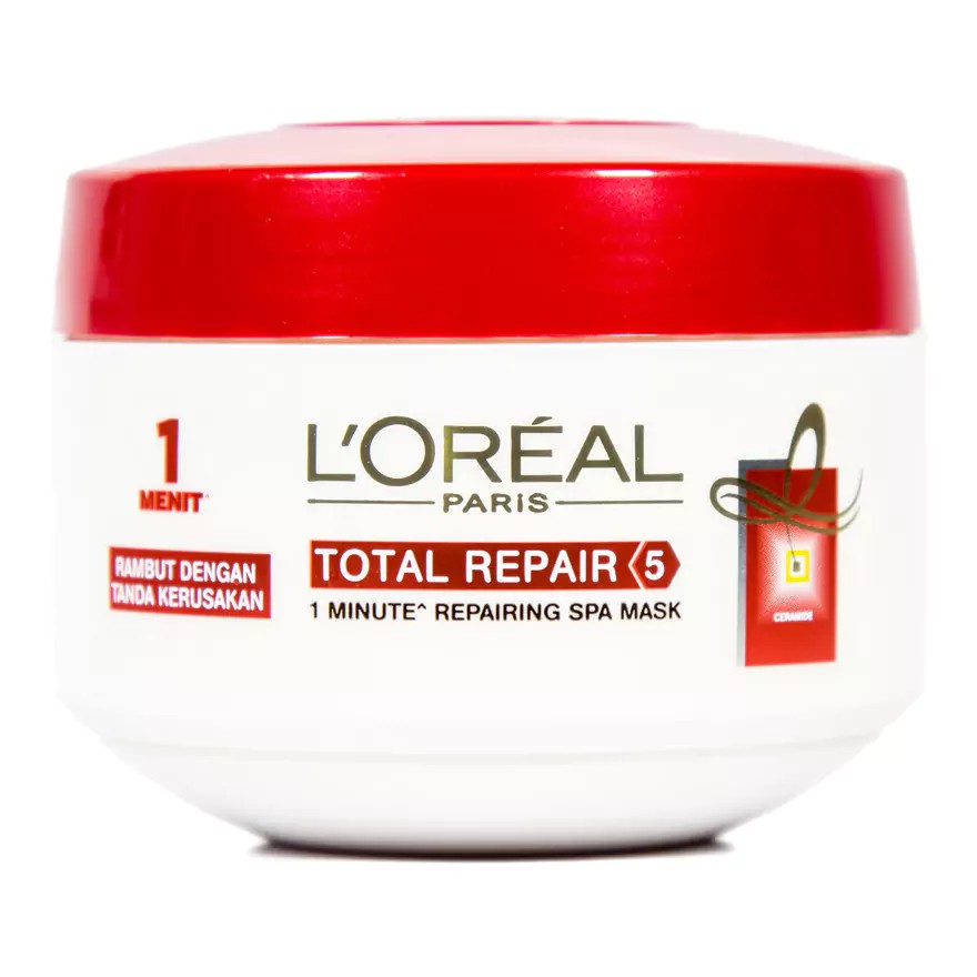 Loreal Hair Mask Total Repair 200ml Shopee Indonesia