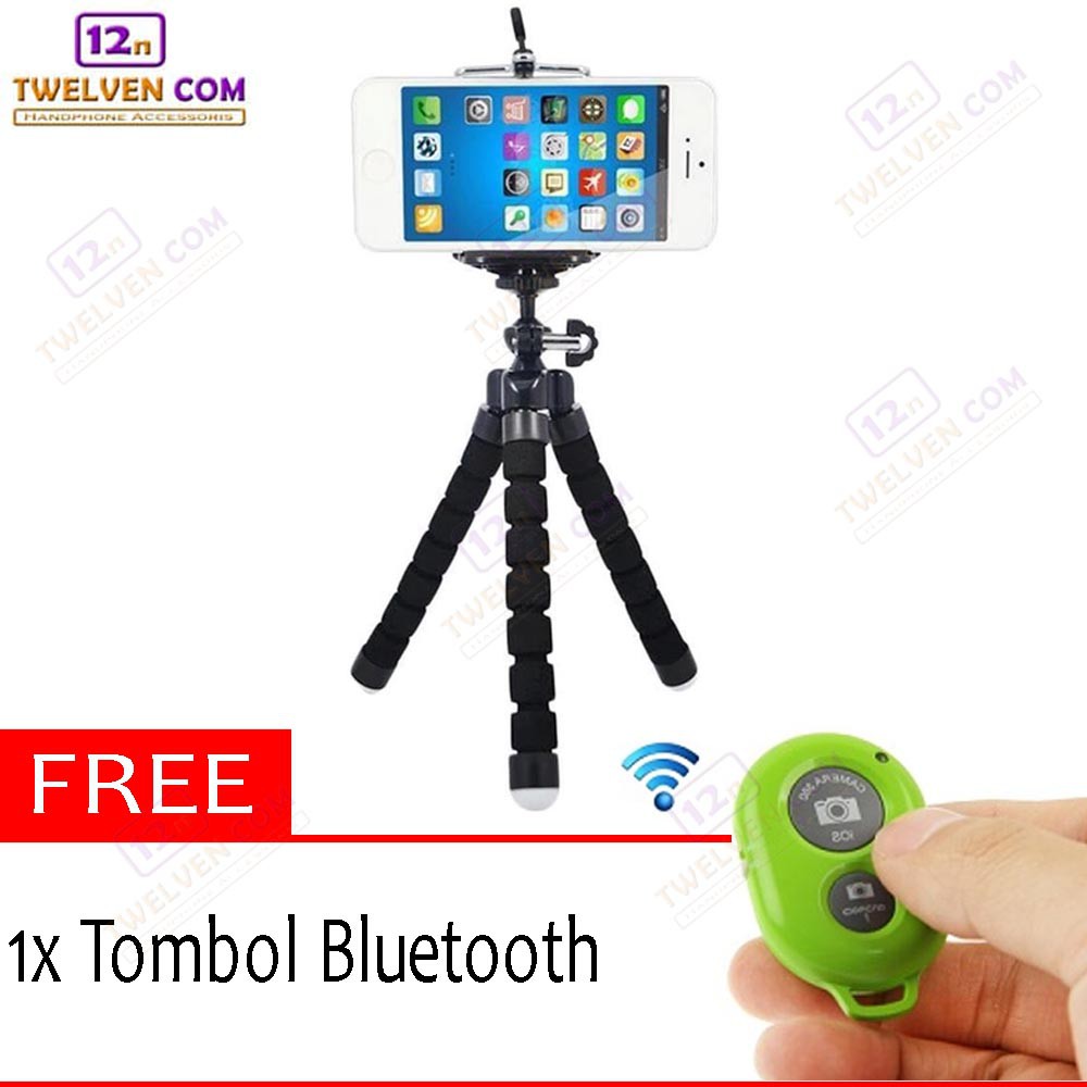 Tripod Spider + Free Tomsis (Tombol Wireless)