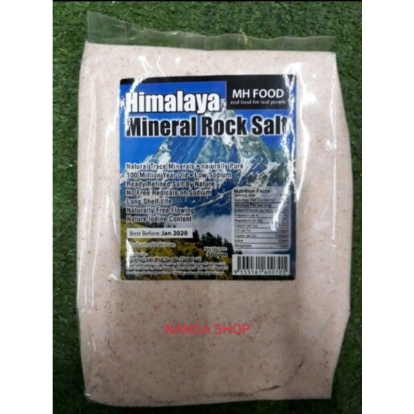 

Himalaya mineral rock salt 500gr