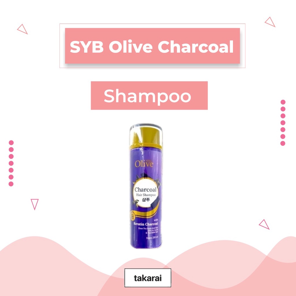 [ORI] SYB Paket 3in1 Olive Charcoal Hair Care Series Merawat Rambut Kusut Shampoo + Conditioner + Hair Mask