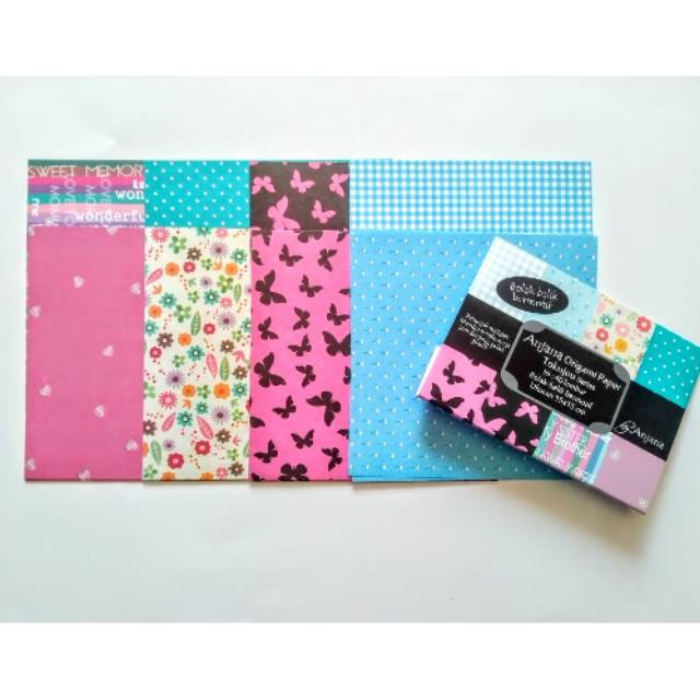 

Kertas Origami Anjana Seri Tokojou 1