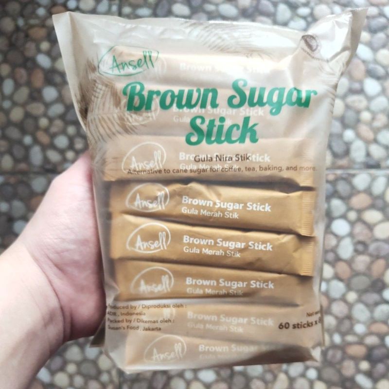 

ANSELL BROWN SUGAR STICK/GULA NIRA STIK (60STICKS x 8GR)