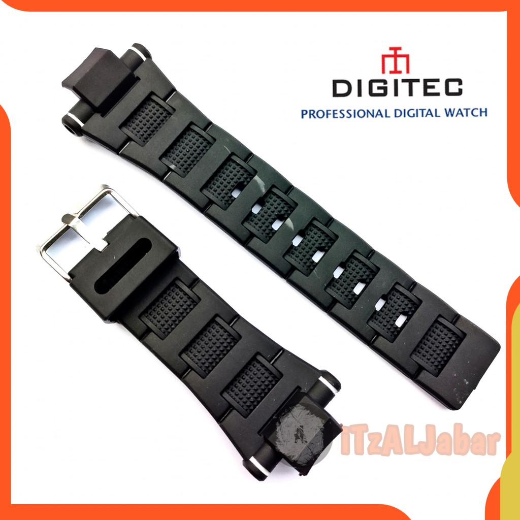 Tali jam tangan Digitec DG 2094 Rubber strap Tali jam Digitec 2094T V2