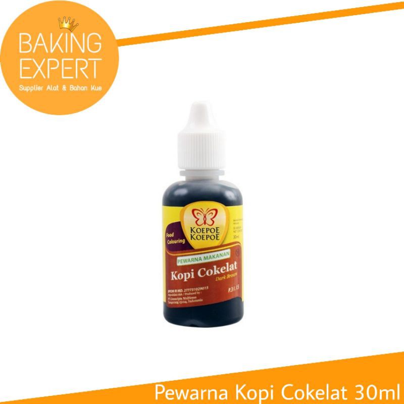 

Koepoe Koepoe Pewarna Makanan warna kopi cokelat 30ml
