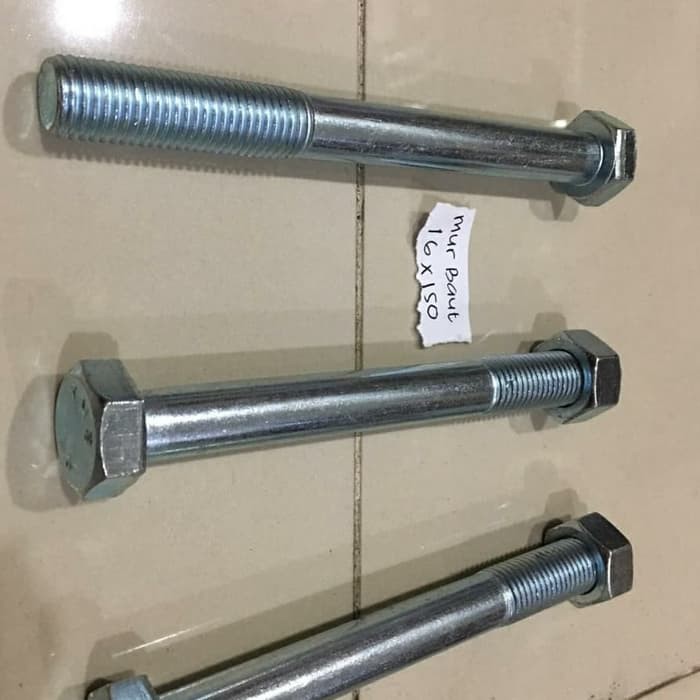 Mur baut 16 x 150 / Bmp m16 x 150 galvanish / Bmp m16 x 150 murah