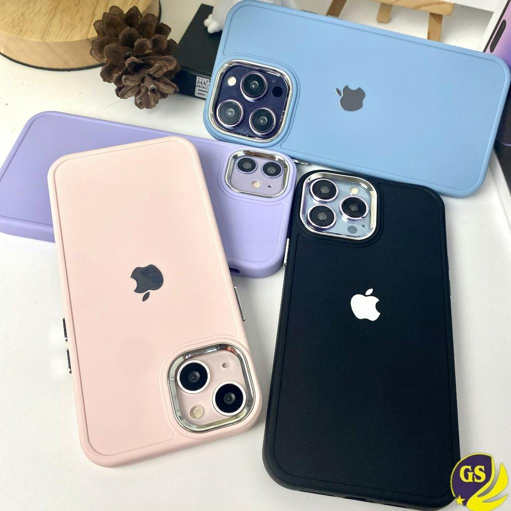 (1) Soft Case Silicone Camera Silver  Plating for iPhone 7 8 se 2020 7+ 8+ PLUS X XS MAX XR 11 12 PRO MAX