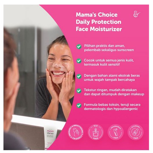 MAMA'S CHOICE Daily Face Moisturizer 30ml