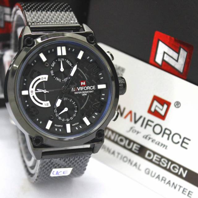 JAM TANGAN PRIA NAVIFORCE NF-9068 100% ORIGINAL