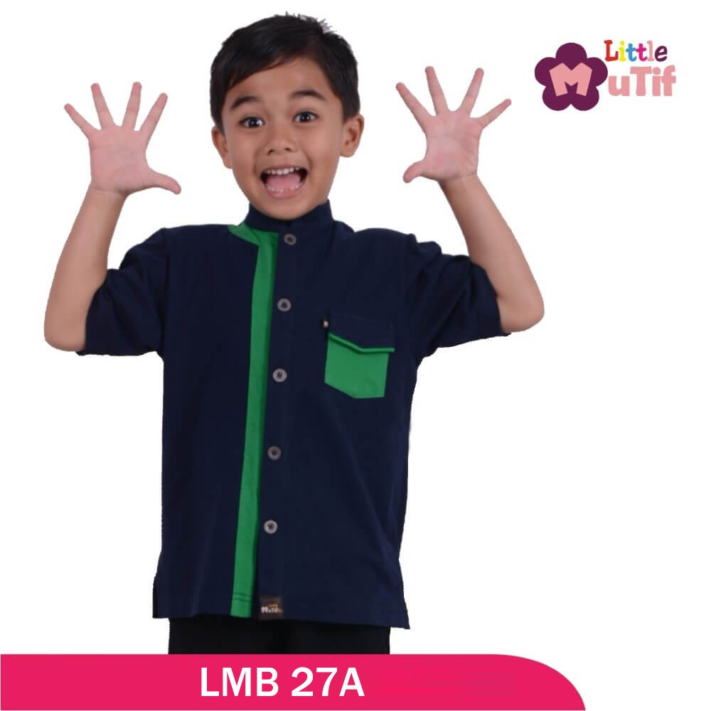 Baju Muslim Little Mutif - Baju Koko Anak - Busana Muslim Anak Laki-Laki